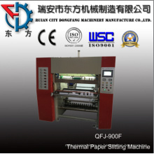 Máquina de corte de rollos de papel ATM con Tuck-in automático